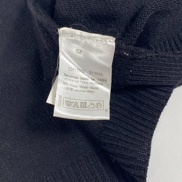 JUNIOR GAULTIER Black Ivory Cropped Cardigan - Picture 6 of 6